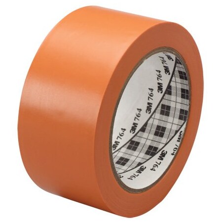 3M 2'' x 36 yds. Orange 3M 764 Vinyl Tape, 24PK BUY00023525